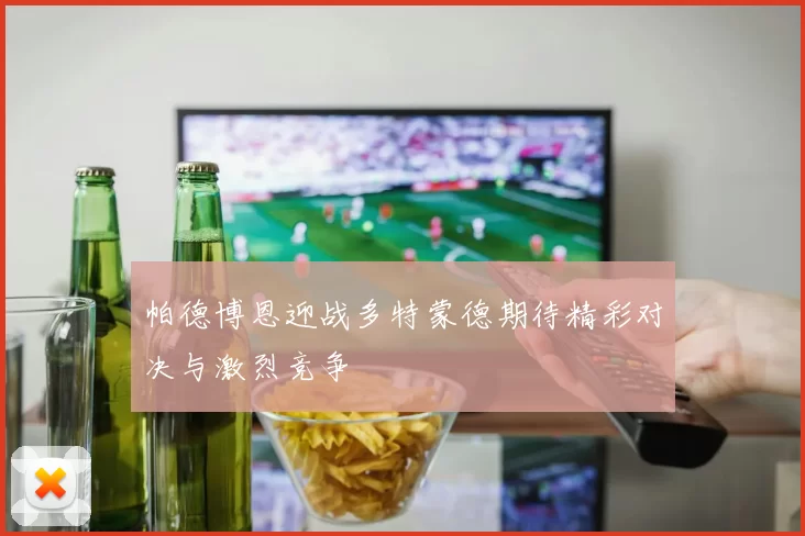 帕德博恩迎战多特蒙德期待精彩对决与激烈竞争